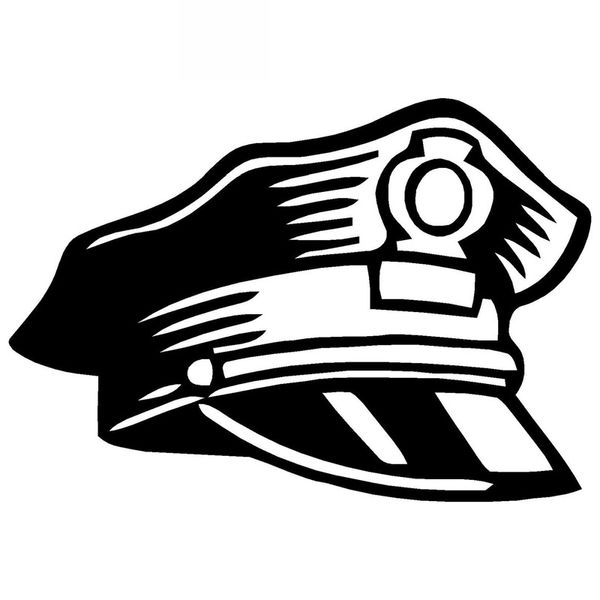 police cap creative sticker car window decoration personality waterproof decal black/white,
police cap creative sticker car window decoration personality waterproof decal black/white,