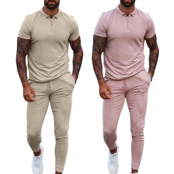 men's tracksuits s men tracksuit solid color drawstring summer lapel t-shirt pockets pants for fitness, Gray
men's tracksuits s men tracksuit solid color drawstring summer lapel t-shirt pockets pants for fitness, Gray
