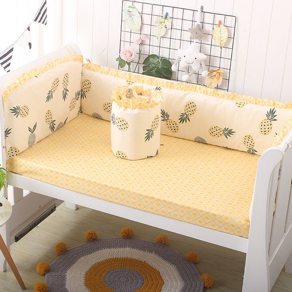 4pcs cot bumpers +flat bed sheet cotton childrens crib protector baby cartoon bedding kids bedding set room decoration
4pcs cot bumpers +flat bed sheet cotton childrens crib protector baby cartoon bedding kids bedding set room decoration