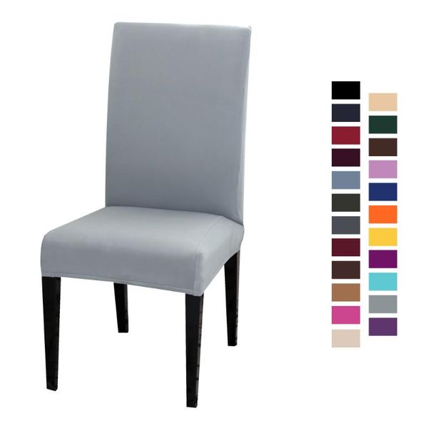 chair covers 1/2/4/6pcs gray solid color cover grey dining seat protector for room kitchen wedding banquet
chair covers 1/2/4/6pcs gray solid color cover grey dining seat protector for room kitchen wedding banquet