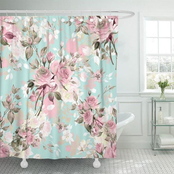 shower curtains pink watercolor pattern rose buds and leaves no colorful curtain waterproof fabric 60 x 72 inches set with hooks
shower curtains pink watercolor pattern rose buds and leaves no colorful curtain waterproof fabric 60 x 72 inches set with hooks