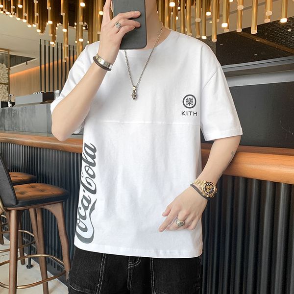 men's t shirts short t-shirt spring and summer fashion brand bottomed shirt leisure youth cotton half sleeve upper garment, White;black
men's t shirts short t-shirt spring and summer fashion brand bottomed shirt leisure youth cotton half sleeve upper garment, White;black