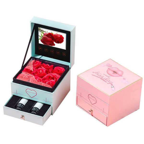 promotional jewelry cosmetic lipstick gift 4.3 inch lcd screen video display box wrap
promotional jewelry cosmetic lipstick gift 4.3 inch lcd screen video display box wrap