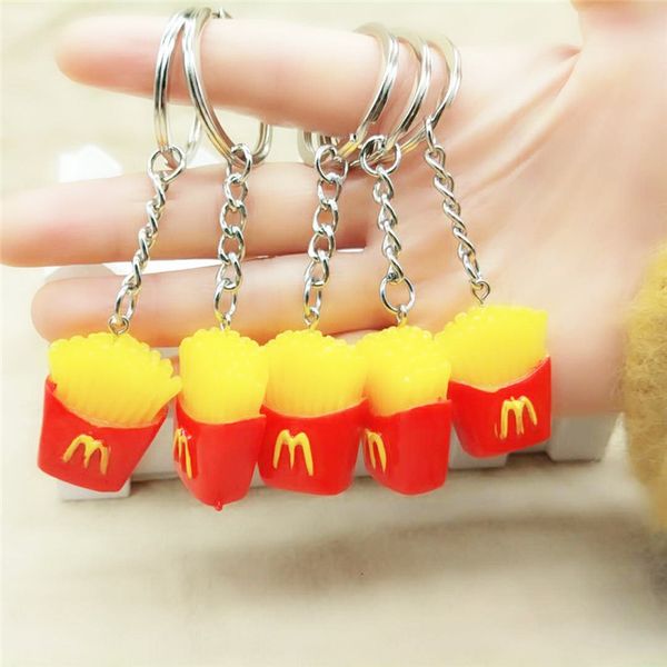 new creative cute key chain mini food hamburger fries pendant car key keychain for men and women children key ring gifts, Silver
new creative cute key chain mini food hamburger fries pendant car key keychain for men and women children key ring gifts, Silver