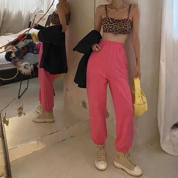 shijia cotton 100% sweatpant elastic high waist lace up casual wide-legged pants female orange loose trousers 211007, Black;white
shijia cotton 100% sweatpant elastic high waist lace up casual wide-legged pants female orange loose trousers 211007, Black;white