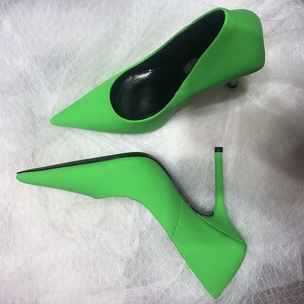dress shoes cow leather pumps pointed toe shallow fashion fluorescence high heels stiletto women solid el fcue, Black
dress shoes cow leather pumps pointed toe shallow fashion fluorescence high heels stiletto women solid el fcue, Black