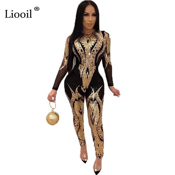 liooil plus size gold silver sequin bodycon mesh jumpsuit women see through party club rompers tight jumpsuits long pants, Black;white
liooil plus size gold silver sequin bodycon mesh jumpsuit women see through party club rompers tight jumpsuits long pants, Black;white