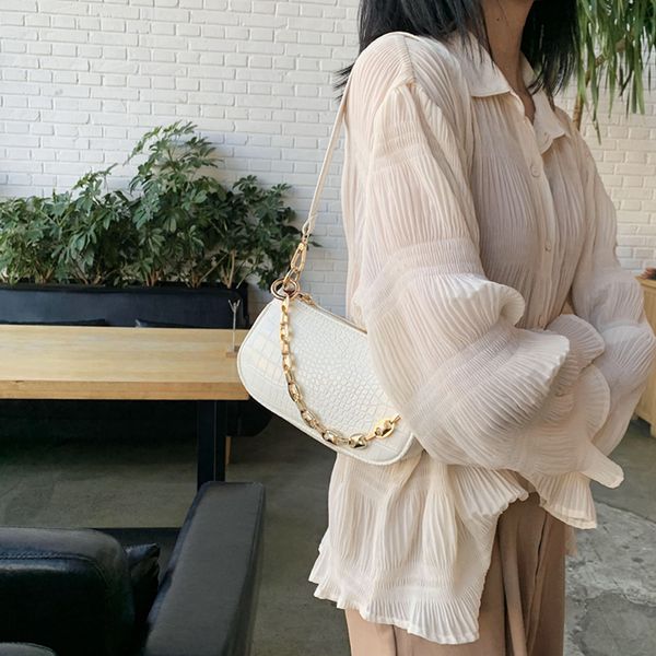 hbp brown fashion bag crocodile pattern baguette mini pu leather shoulder bags for women chain designer luxurys handbag female travel tote
hbp brown fashion bag crocodile pattern baguette mini pu leather shoulder bags for women chain designer luxurys handbag female travel tote