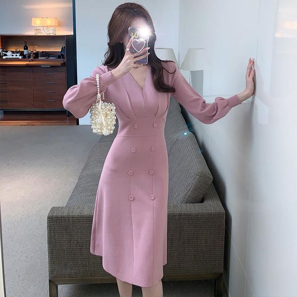 casual dresses wool dress women's french double breasted midi elegant spring autumn party fashion office high waist vestidos, Black;gray
casual dresses wool dress women's french double breasted midi elegant spring autumn party fashion office high waist vestidos, Black;gray