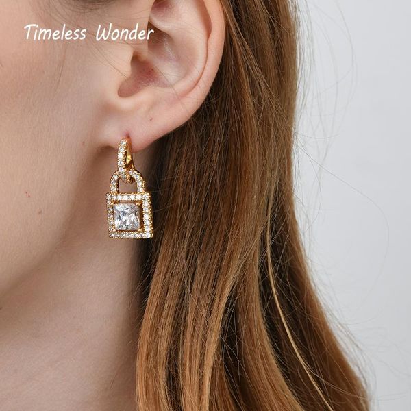 timeless wonder glam zirconia padlock stud earrings women jewelry goth boho runway ins trendy fancy party wholesale lot 4136, Golden;silver
timeless wonder glam zirconia padlock stud earrings women jewelry goth boho runway ins trendy fancy party wholesale lot 4136, Golden;silver