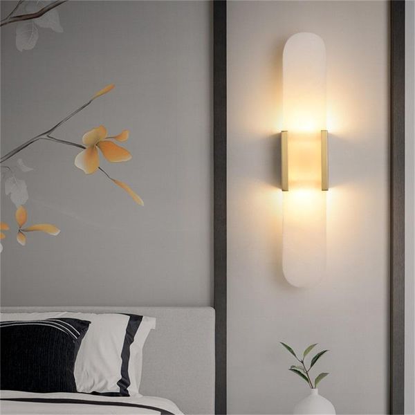 luxury wall sconces brass marble led modern light fixture indoor home decorative for bedroom living room office lamp
luxury wall sconces brass marble led modern light fixture indoor home decorative for bedroom living room office lamp