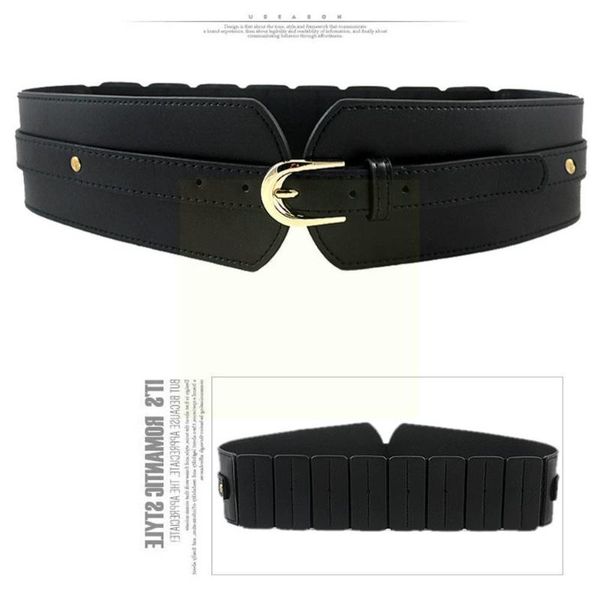 belts womens elastic leather wide belt fashion pin buckle black girls accessories female party girdle jewelry style wedding gift s9t1, Black;brown
belts womens elastic leather wide belt fashion pin buckle black girls accessories female party girdle jewelry style wedding gift s9t1, Black;brown
