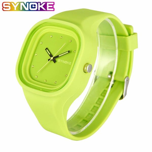 wristwatches synoke fashion jelly silicone students girls watches casual boys quartz clock children for gift, Slivery;brown
wristwatches synoke fashion jelly silicone students girls watches casual boys quartz clock children for gift, Slivery;brown