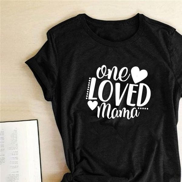 one womens t shirt loved mama letter print shirts women harajuku woman cotton summer vogue casual ropa mujer verano, White
one womens t shirt loved mama letter print shirts women harajuku woman cotton summer vogue casual ropa mujer verano, White