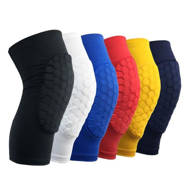 elbow & knee pads 1pcs honeycomb basketball leg sleeves cellular football volleyball soccer kneepad calf support ski cycling warmer, Black;gray
elbow & knee pads 1pcs honeycomb basketball leg sleeves cellular football volleyball soccer kneepad calf support ski cycling warmer, Black;gray