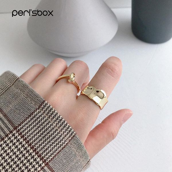 cluster rings peri'sbox 2021 trending 925 sterling silver wide ring wavy edged irregular for women unique glossy chunky adjustable, Golden;silver
cluster rings peri'sbox 2021 trending 925 sterling silver wide ring wavy edged irregular for women unique glossy chunky adjustable, Golden;silver