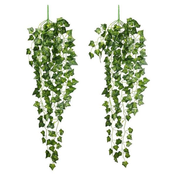 decorative flowers & wreaths 4 pcs 85cm artificial ivy hanging vine plant leaves garland for christmas wedding party garden wall decoration
decorative flowers & wreaths 4 pcs 85cm artificial ivy hanging vine plant leaves garland for christmas wedding party garden wall decoration