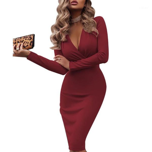 casual dresses dress spring autumn fashion lady solid color long sleeve cross v neck bodycon banquet club party midi comfortable, Black;gray
casual dresses dress spring autumn fashion lady solid color long sleeve cross v neck bodycon banquet club party midi comfortable, Black;gray