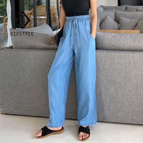 women's jeans women spring summer vintage ice silk plus size solid denim pants straight loose elastic high waist all-match thin b18475x, Blue
women's jeans women spring summer vintage ice silk plus size solid denim pants straight loose elastic high waist all-match thin b18475x, Blue