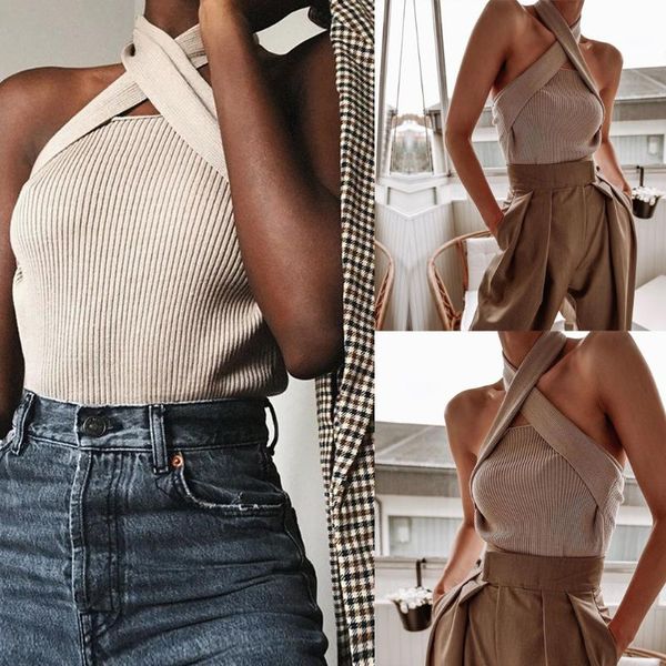 women's knitting halter neck summer female knitted wrap chest shoulder back heart shirts off-shouder blouse 2021 blouses &, White
women's knitting halter neck summer female knitted wrap chest shoulder back heart shirts off-shouder blouse 2021 blouses &, White