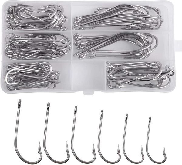 100pcs/box 34007 stainless steel hook o'shaughnessy forged long shank saltwater fishing hooks
100pcs/box 34007 stainless steel hook o'shaughnessy forged long shank saltwater fishing hooks