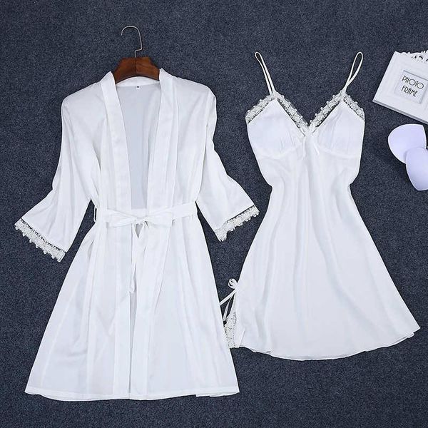 women's sleepwear summer womens 2pc robe bath gown strap kimono pajamas sets lady home wear nightgown suit sleepshirts -xxl, Black;red
women's sleepwear summer womens 2pc robe bath gown strap kimono pajamas sets lady home wear nightgown suit sleepshirts -xxl, Black;red