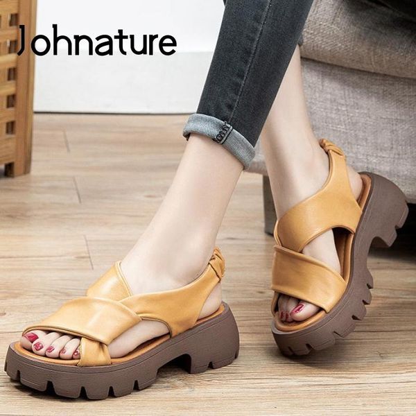 sandals johnature retro women summer shoes elastic band genuine leather 2021 handmade concise leisure platform, Black
sandals johnature retro women summer shoes elastic band genuine leather 2021 handmade concise leisure platform, Black