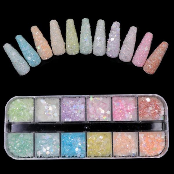 nail glitter 12 grids summer flakes fluorescent spangles sparkly sequins 3d acrylic nails art decorations polish manicure tool, Silver;gold
nail glitter 12 grids summer flakes fluorescent spangles sparkly sequins 3d acrylic nails art decorations polish manicure tool, Silver;gold