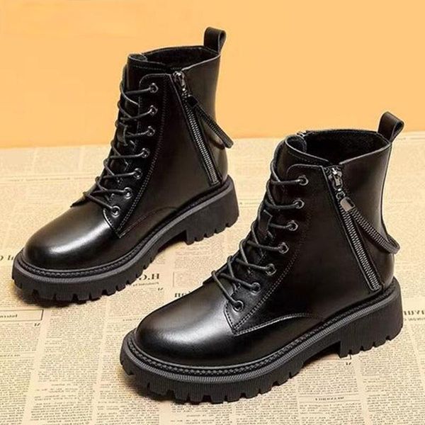 boots 2021 women's fashion black women ankle zipper autumn winter shoes female platform casual booties
boots 2021 women's fashion black women ankle zipper autumn winter shoes female platform casual booties