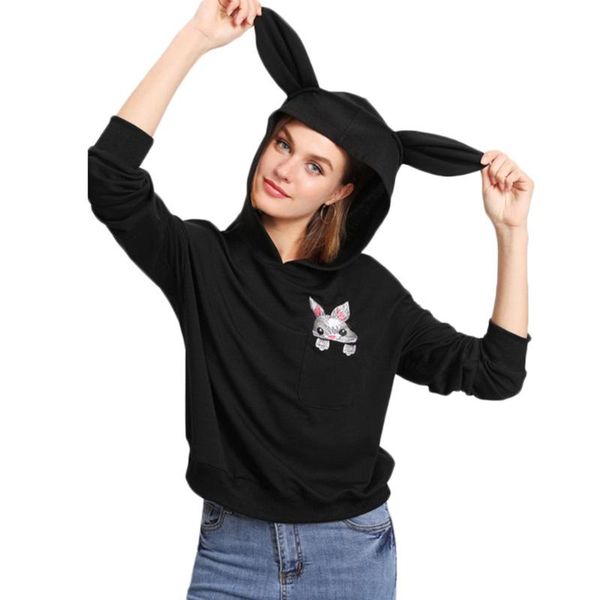 women's hoodies & sweatshirts 2021 spring digital printing black coat jacket hoodie cute grey
women's hoodies & sweatshirts 2021 spring digital printing black coat jacket hoodie cute grey