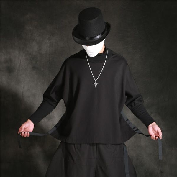 men's hoodies & sweatshirts autumn and winter small tall loose bat sleeve bottom shirt fashion personality dark tide brand harajuku sty, Black
men's hoodies & sweatshirts autumn and winter small tall loose bat sleeve bottom shirt fashion personality dark tide brand harajuku sty, Black