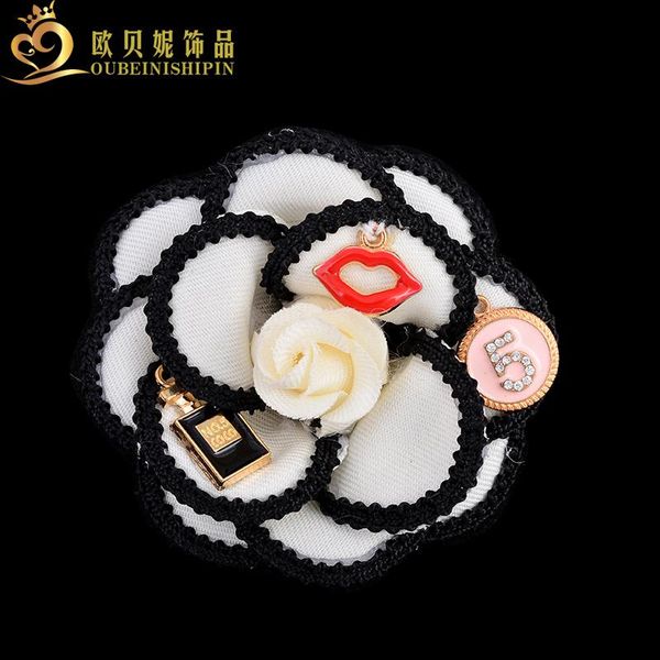 pins, brooches 2021 charm classic white black large camellia pin brooch flower bouquets suit sweater shirt accessories, Gray
pins, brooches 2021 charm classic white black large camellia pin brooch flower bouquets suit sweater shirt accessories, Gray
