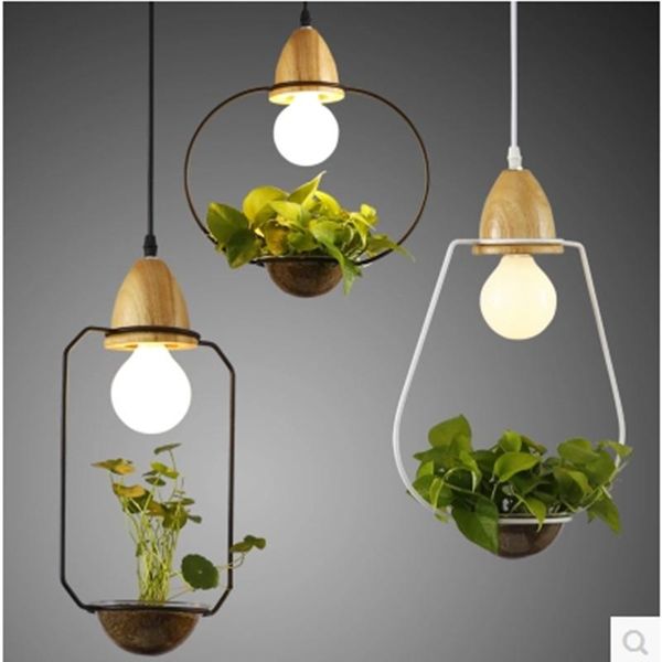 pendant lamps originality modern light e27 holder hanging plant pot lamp wood iron glass droplight for restaurant bar cafe
pendant lamps originality modern light e27 holder hanging plant pot lamp wood iron glass droplight for restaurant bar cafe