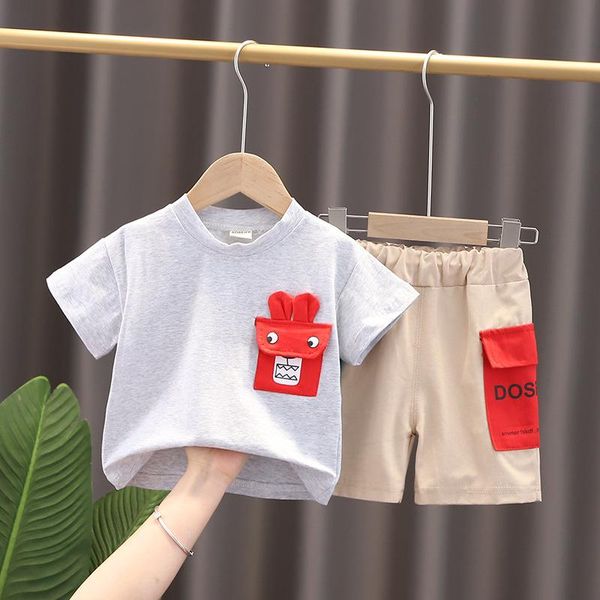 clothing sets toddler baby boys girls kids infant cotton cartoon pockett-shirt+tooling shorts summer children clothes set, White
clothing sets toddler baby boys girls kids infant cotton cartoon pockett-shirt+tooling shorts summer children clothes set, White