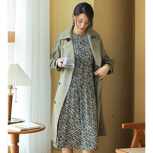women's trench coats mid-length windbreaker autumn 2021 style fashion small spring and long-sleeved coat jacket, Tan;black
women's trench coats mid-length windbreaker autumn 2021 style fashion small spring and long-sleeved coat jacket, Tan;black