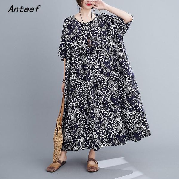 casual dresses cotton linen oversize plus size vintage floral for women loose long summer dress elegant clothes 2021 ladies, Black;gray
casual dresses cotton linen oversize plus size vintage floral for women loose long summer dress elegant clothes 2021 ladies, Black;gray