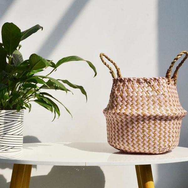 storage baskets macrame straw patchwork striped wicker rattan handmade collapsible laundry basket rieten mand boho decoration
storage baskets macrame straw patchwork striped wicker rattan handmade collapsible laundry basket rieten mand boho decoration