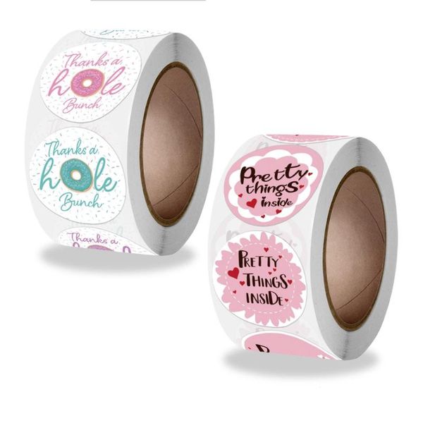 500pcs 1 inch pretty things inside thanks a hole bunch stickers gift box tags wedding candy handbag envelope seal label decor wrap
500pcs 1 inch pretty things inside thanks a hole bunch stickers gift box tags wedding candy handbag envelope seal label decor wrap