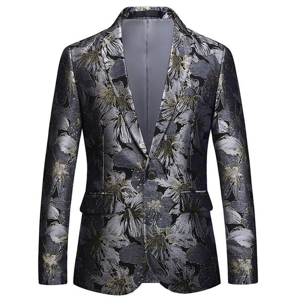 men's suits & blazers jacquard floral cotton mens dress one button slim men blazer jacket dinner wedding party costume homme casual clo, White;black
men's suits & blazers jacquard floral cotton mens dress one button slim men blazer jacket dinner wedding party costume homme casual clo, White;black