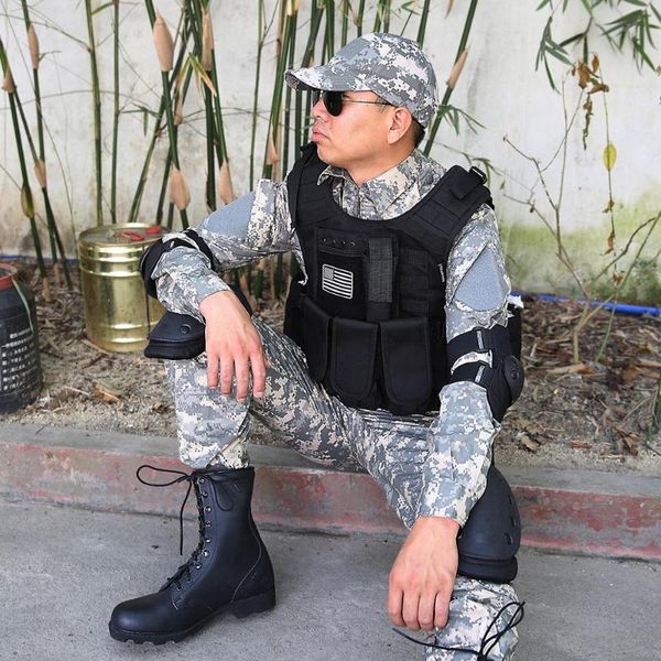 tactical vest plate carrier swat fishing hunting paintball military army armor body jackets, Camo;black
tactical vest plate carrier swat fishing hunting paintball military army armor body jackets, Camo;black