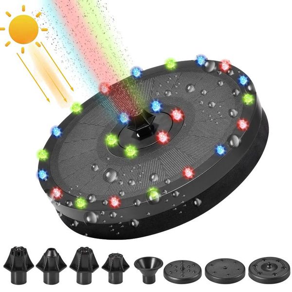 outdoor garden solar fountain water pump build-in storage battery with 7 types led colorful light pool pond decoration decorations
outdoor garden solar fountain water pump build-in storage battery with 7 types led colorful light pool pond decoration decorations