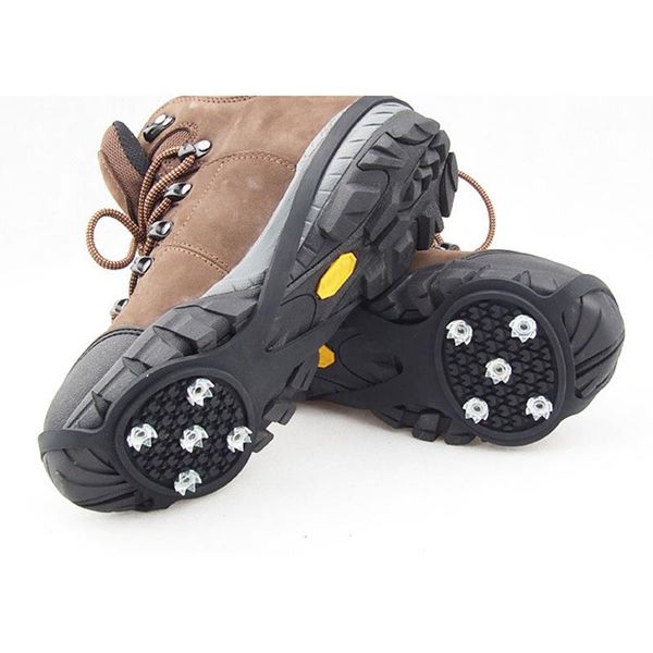 cords, slings and webbing 1pair 5 teeth anti-slip heel claw winter crampons spike ice snow shoe grip climbing shoes cleats outdoor accessori
cords, slings and webbing 1pair 5 teeth anti-slip heel claw winter crampons spike ice snow shoe grip climbing shoes cleats outdoor accessori