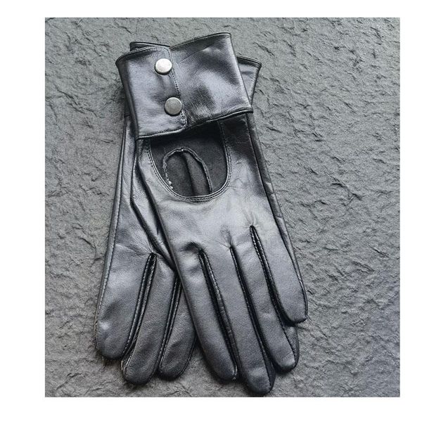 five fingers gloves women' black color natural sheepskin leather touchscreen female runway fashion genuine driving glove r1151, Blue;gray
five fingers gloves women' black color natural sheepskin leather touchscreen female runway fashion genuine driving glove r1151, Blue;gray