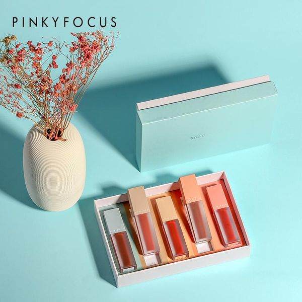 lip gloss pinkyfocus silk soft small pipe glaze set matte lipstick for lips woman cosmetics makeup compact and portable
lip gloss pinkyfocus silk soft small pipe glaze set matte lipstick for lips woman cosmetics makeup compact and portable