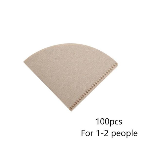 coffee filters 100pcs drip filter type 1-2 person cup wood pulp paper cone hand-pushed kitchen
coffee filters 100pcs drip filter type 1-2 person cup wood pulp paper cone hand-pushed kitchen