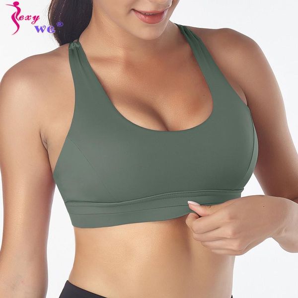 s-4xl sports bra for women push up yoga crop gym fitness active wear underwear corss back sportwear plus size clothing, White;black
s-4xl sports bra for women push up yoga crop gym fitness active wear underwear corss back sportwear plus size clothing, White;black
