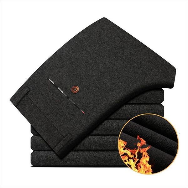 casual winter plus velvet warm women pants fashion business streetwear thick size cotton korean style, Black
casual winter plus velvet warm women pants fashion business streetwear thick size cotton korean style, Black