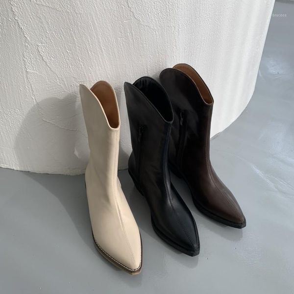 boots 2021 korean autumn winter fashion thick heel medium pointed chelsey riding slim mid boot1, Black
boots 2021 korean autumn winter fashion thick heel medium pointed chelsey riding slim mid boot1, Black