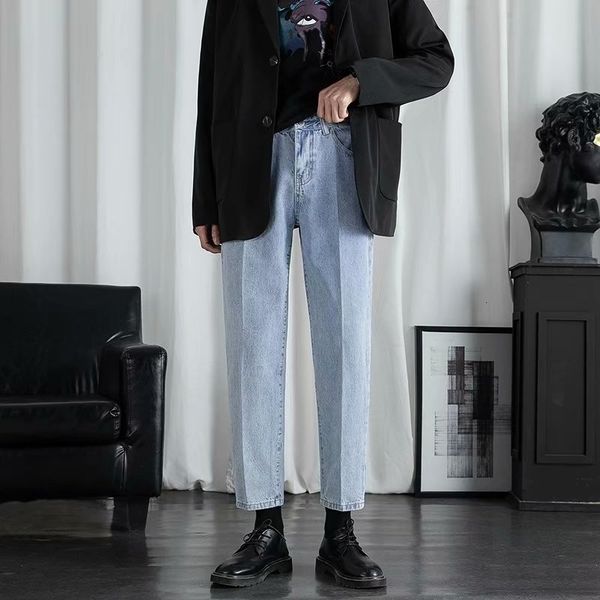 men's jeans summer light blue slim fashion casual wide-leg men streetwear hip-hop straight denim trousers mens s-3xl uhjq
men's jeans summer light blue slim fashion casual wide-leg men streetwear hip-hop straight denim trousers mens s-3xl uhjq