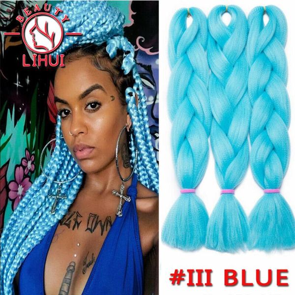 human ponytails lihui jumbo braid hair synthetic extension for braids ombre braiding pre stretched 24inch 5packs wholesale, Black
human ponytails lihui jumbo braid hair synthetic extension for braids ombre braiding pre stretched 24inch 5packs wholesale, Black
